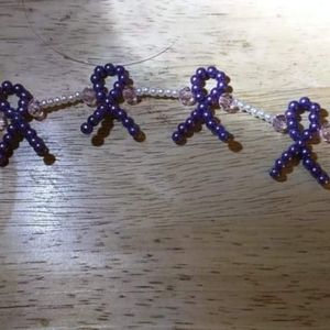 Handmade awareness bracelet
